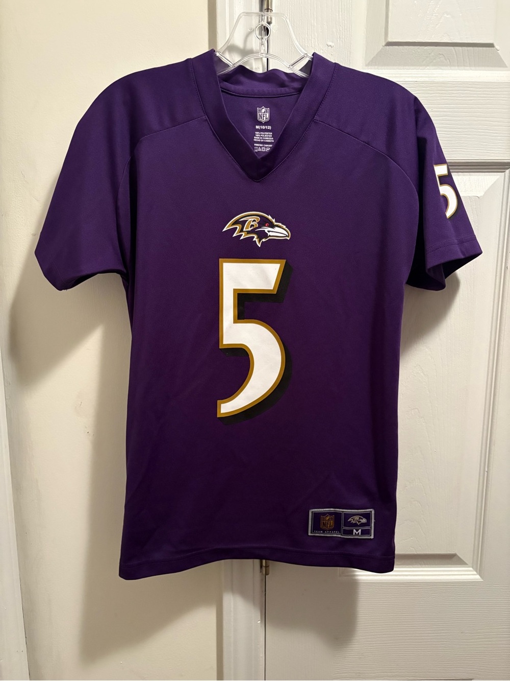 Baltimore Ravens Joe Flacco Youth Alternate Home Jersey